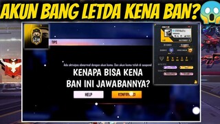 AKUN BANG LETDA KENA SUSPEND?