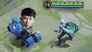 《KPL level tower stealing famous scene》