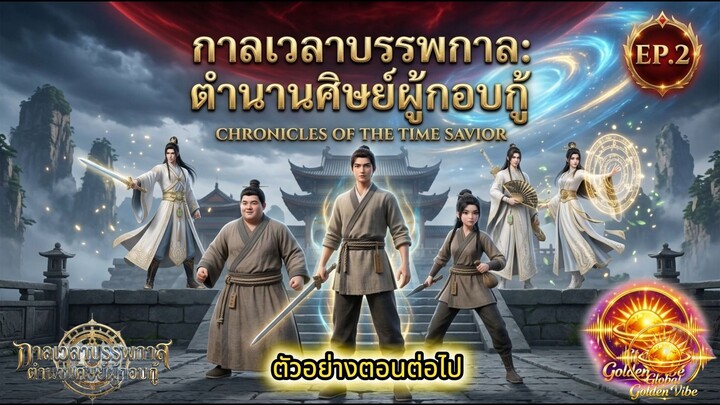 กาลเวลาบรรพกาล: ตำนานศิษย์ผู้กอบกู้ EP.2 ตัวอย่างตอนต่อไป