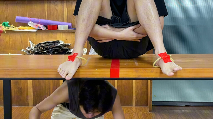 Cepat panggil temanmu untuk menonton tantangan menangkap kaki