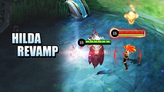 HILDA IS STRONGER WITH HER REVAMP - EARLY GAME DAMAGE, MORE DEFENSE AND HP BASE DAMAGE