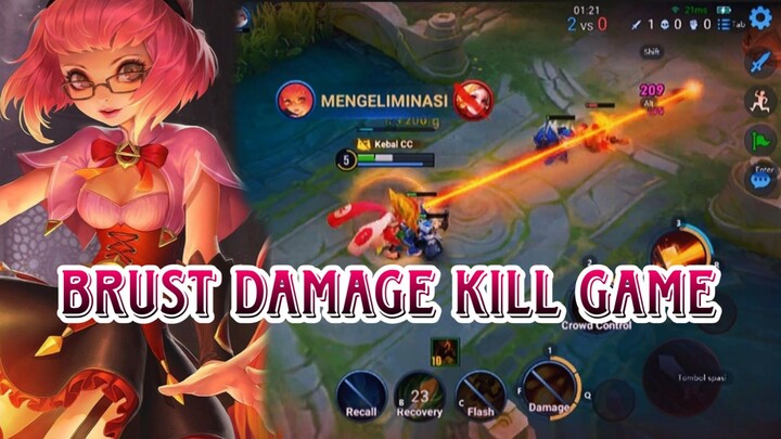 BRUST DAMAGE KILL GAME