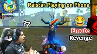 Raistar Emote Revenge to Gyansujan 😂 Raistar funny moments 😂 || must watch - Garena Free Fire