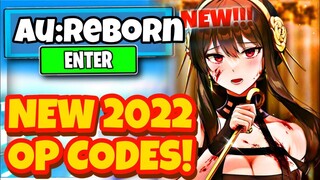 *NEW* WORKING SECRET CODES For AU:REBORN AUGUST 2022 In Roblox Au Reborn Codes!