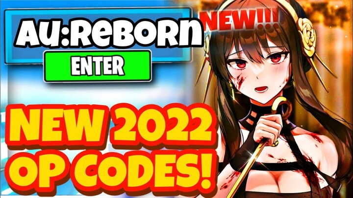 *NEW* WORKING SECRET CODES For AU:REBORN AUGUST 2022 In Roblox Au Reborn Codes!