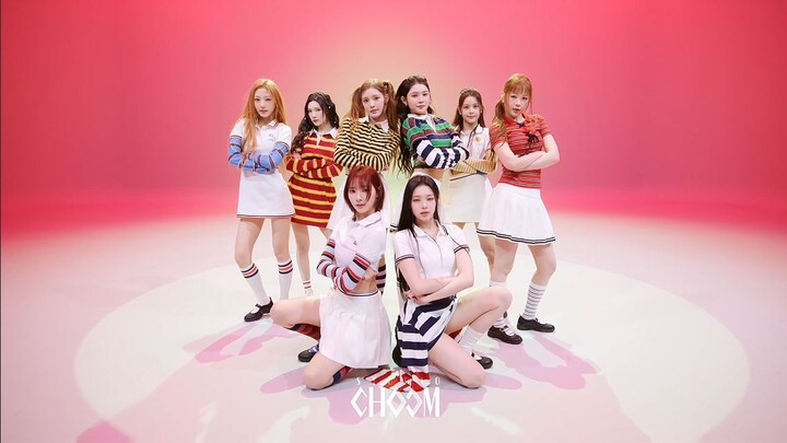 [4K Chinese Subtitles] Hearts2Hearts - RUDE! Official No-Camera-Move Dance Version