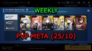 Luận bàn Meta PvP (25/10)