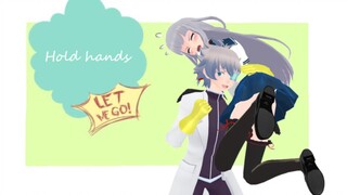 [Cerita untuk MMD] Gadis cantik berbakat Megami dan ilmuwan muda berbakat Kaga