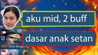 Prank Mid 2 Buff Pakai Hero Ini! - Mobile Legends