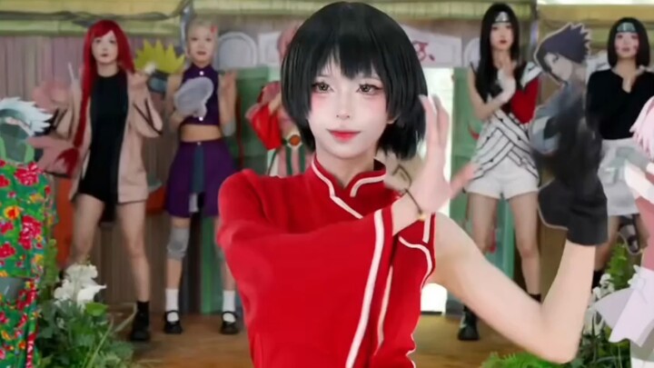 "Konoha Training Class" Glowing black silk is good civilization