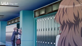 (Mie x Komura) Mie ghen khi biết crush đi hôn người khác | Khoảnh khắc Anime