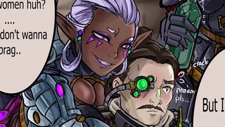 The Eldar girl teaches you how to seduce loyal imperial soldiers