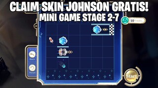 CLAIM SKIN JOHNSON GRATIS - MINI GAME TO THE STAR STAGE 2-7 MOBILE LEGENDS