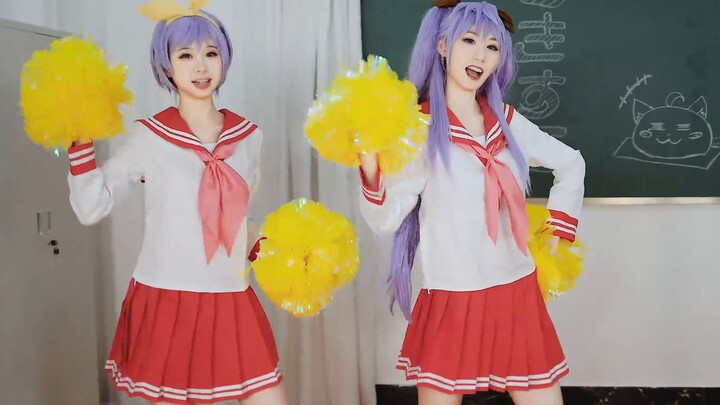 In 2022, there are still people dancing Lucky Star OP! ? "take it! Sailor suit "cos flipping