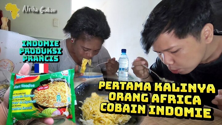 PERTAMA KALINYA EMAK AFRICA 🇬🇦 NYOBAIN INDOMIE INDONESIA 🇮🇩 PRODUKSI PRANCIS 🇨🇵