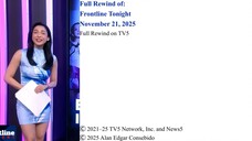 Full Episode on TV5 | Frontline Tonight – November 21, 2025