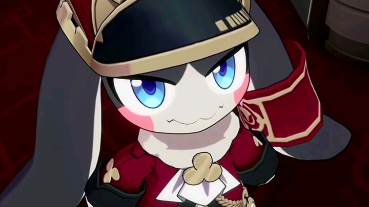 "Is this the conductor? (≧ω≦) He's so cute in his small size (*/∇＼*)"