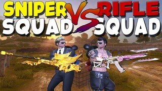 SNIPER SQUAD VS RIFLE SQUAD! WALA SILANG MAGAWA SAMIN! (Rules of Survival: Battle Royale)