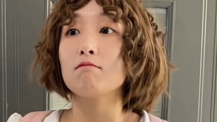 When the girls in class get a weird haircut