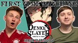 Demon Slayer 1x7 REACTION "Muzan Kibutsuji" (First Time Watching)