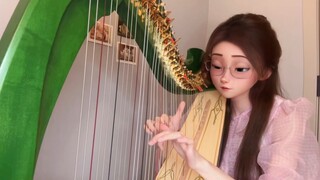 Harpa｜Nama Anda "Lagu Tema Sanye" (三叶のテーマ) Datang dan dengarkan melodi yang jelas dan pedih hari ini