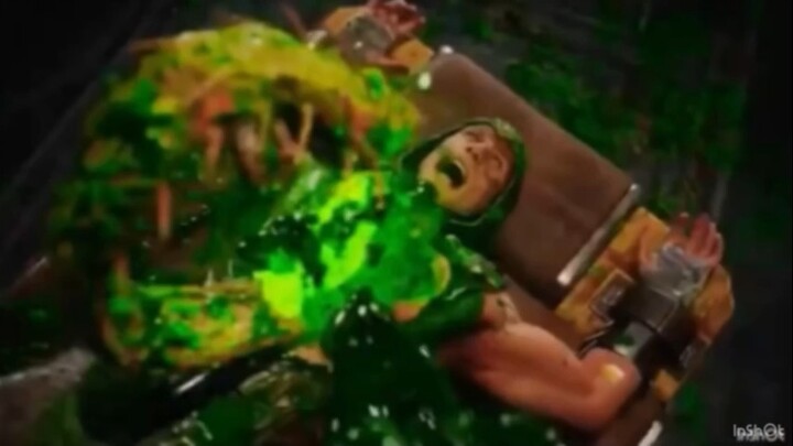 Mortal Kombat 1 grunts and screams from reptile's reptilian voice