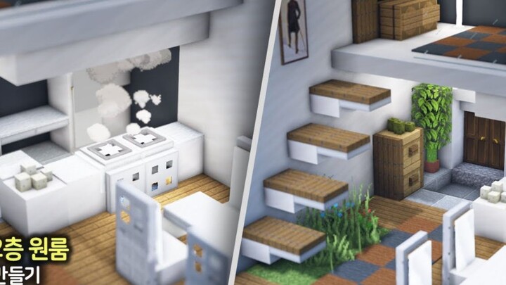 【Minecraft】Cara Membangun Rumah Bertingkat