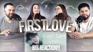 BTS "First Love lyric video & Suga playing piano" Reaction - So much emotion! 🥹 | Couples React