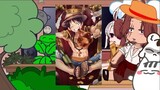 👒 Shanks and Uta , ASL react to future | Compilation | one piece | Luffy | Gacha Club | Read Des