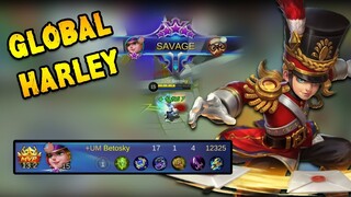 FIRST SAVAGE OF THE SEASON WITH HARLEY | Mobile Legends Bang Bang