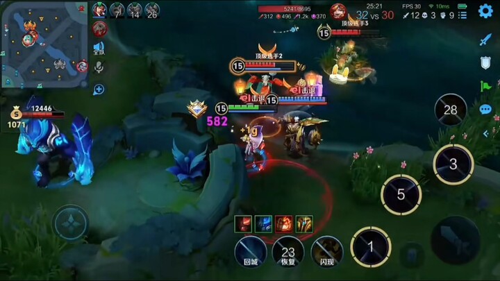 In the Arena, a 2,778-rating player’s team faltered in team fights, but with Uncle Zhang Fei by thei