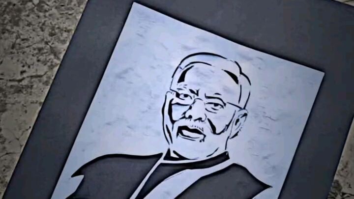 Modi Paglu Art 😭🌚🥰