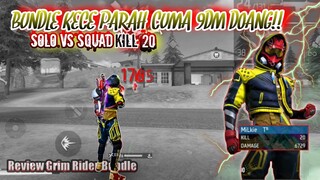 REVIEW BUNDLE KECE PARAH CUMA 9DM DOANG😭 SOLO VS SQUAD KILL 20!!