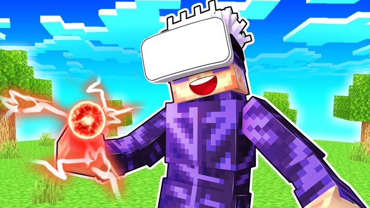 Spending 24 Hours in Jujutsu Kaisen VR Minecraft!