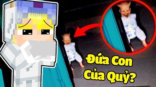 TÔ GÀ ĐIỀU TRA ĐỨA CON CỦA QUỶ VÀO LÚC 3H SÁNG TRONG MINECRAFT SIÊU ĐÁNG SỢ*TÔ GÀ VÀ EM BÉ QUỶ