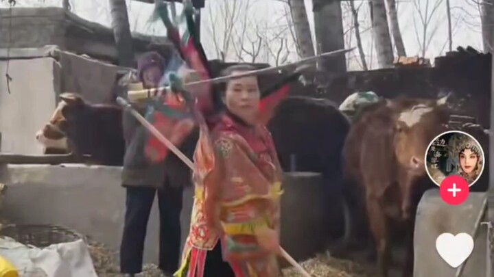 中国戏曲舞蹈者在tiktok获得5万点赞，老外以为这是ai