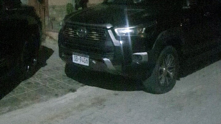 Black 4x4 Pickup Truck Night Walkaround | Powerful Off-Road Beast