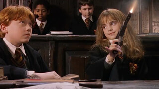Change wands with guns in <Harry Potter and the Philosopher's Stone>