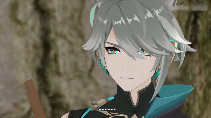 [Versi audio Zhimiao/Haiwei] Tiba secara tidak terduga (Genshin Impact ·4K·MMD)