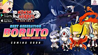 Ninja Heroes: New Era Gameplay - Upcoming ARPG Naruto Game Android iOS