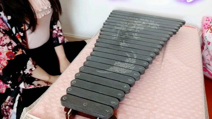 Playing "Red Lotus" with a piano made of stone! You must have never heard of the special version of 