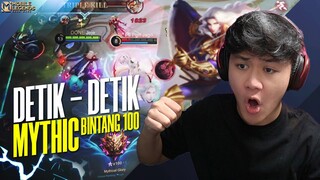 Detik-Detik Mythic Bintang 100 di Season Baru! Border Auto Blink-Blink - Mobile Legends Indonesia