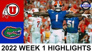 #7 Utah vs Florida Highlights | College Football Week 1 | 2022 College Football Highlights