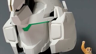 万代11月 PB网限 3500元 REM RX-0独角兽高达 自动暴甲 胸像 演出:巴纳吉第一次启动独角兽高达
