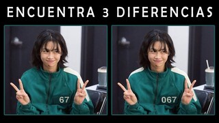 TEST EL JUEGO DEL CALAMAR #2 - Encuentra la diferencia - Find the difference || Test Squid Game