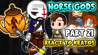 Norse Gods react to Kratos Part 21 || GOW Ragnarök || - Gacha Club React