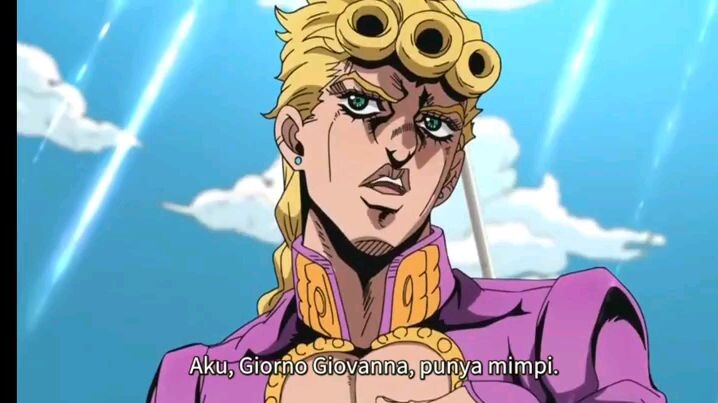KONO GIORNO GIOVANNA YUMEGAARU😎