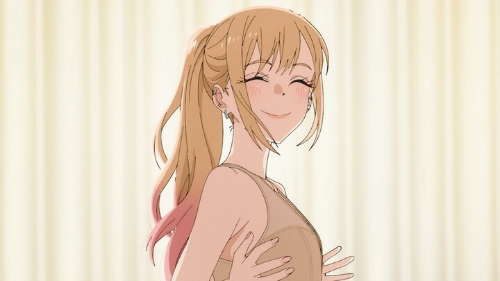 How does the heroine feel when she wears a bra binder for the first time? ? Dressing Doll Falls in L