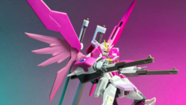 Mainkan dengan seri Destiny Pulse Gundam Robot Soul yang diisi tiga kali lipat