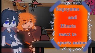 Haikyuu Character react to random Sport animes [pt1/?]